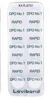 Таблетки DPD-1/Rapid (10 таблеток-1 блистер) Lovibond