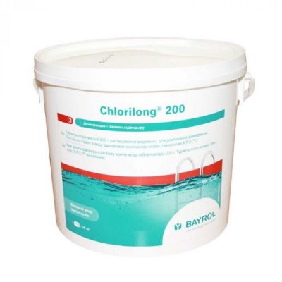 Хлорилонг (200) 25 кг - таблетки для дезинфекции хлором