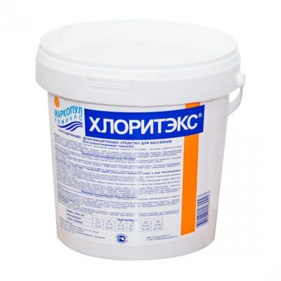 Хлоритэкс 1 кг - гранулы для дезинфекции хлором